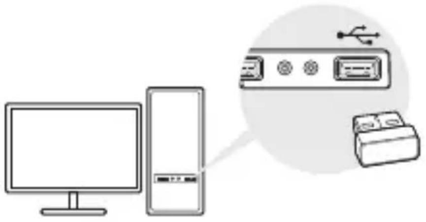 TP-LINK UB5A - An einem Computer anschließen - 1