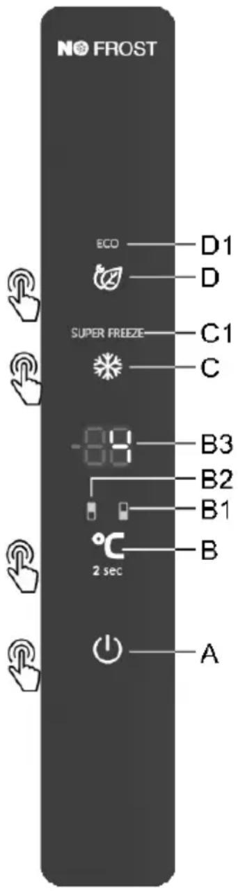 HISENSE RB434N4BFD - Bandeaudecommandes3 - 1