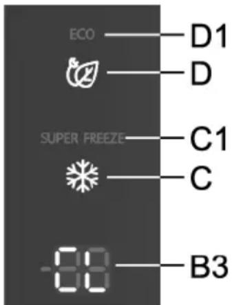 HISENSE RB434N4BFD - Bandeaudecommandes3 - 1
