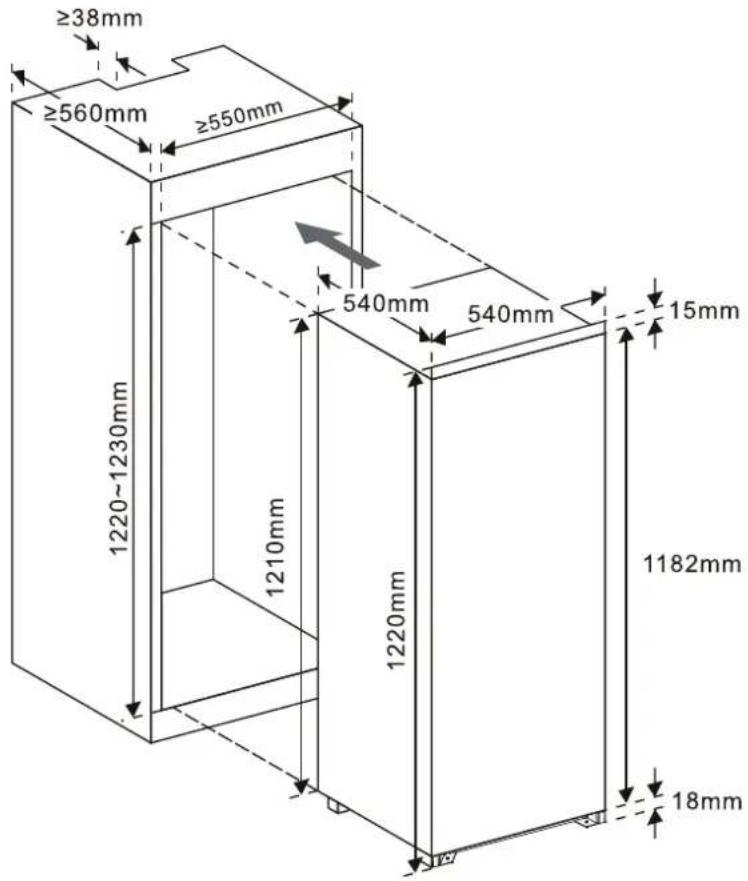 Veripart VPIBKK122 - Espace d'évacuation de la chaleur - 1