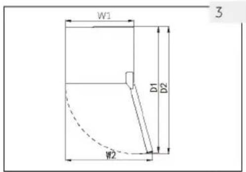HAIER HWS31GGE - Priestor na vetranie - 1