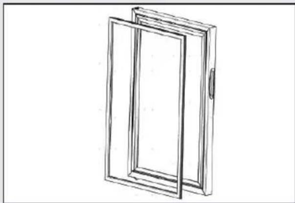 HAIER HWS31GGE - Nettoyer le joint de porte : 0: - 1