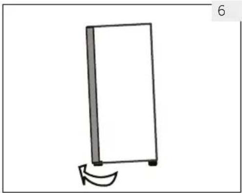 HAIER HWS31GGE - Aligning the appliance - 2