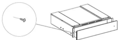 FRANKE FMY 14 DRW XS - Fixez le tiroir comme le montre la figure. - 1