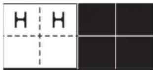 H H + -