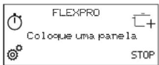 FLEXPRO Coloque uma panela STOP