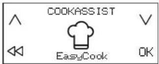 FRANKE FMY 808 I FP BK - Per attivare la funzione EasyCook: - 1