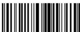 Black and white barcode image with vertical lines and a central dot