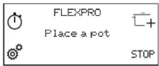 FLEXPRO Place a pot STOP