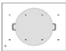 FRANKE FMY 808 I FP BK - To activate the cooking zones: - 6