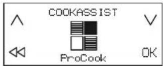 FRANKE FMY 808 I FP BK - Aktivieren der ProCook Funktion: - 1