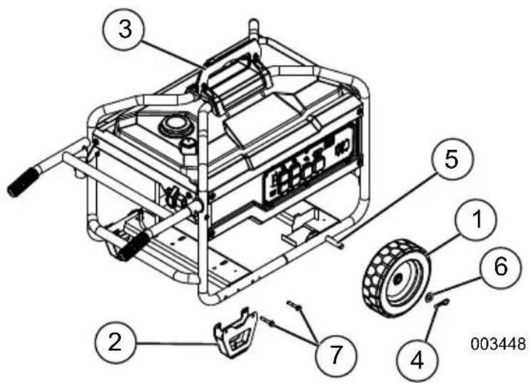 Generac XC6500E - Consulte la Figura 2-10. - 1