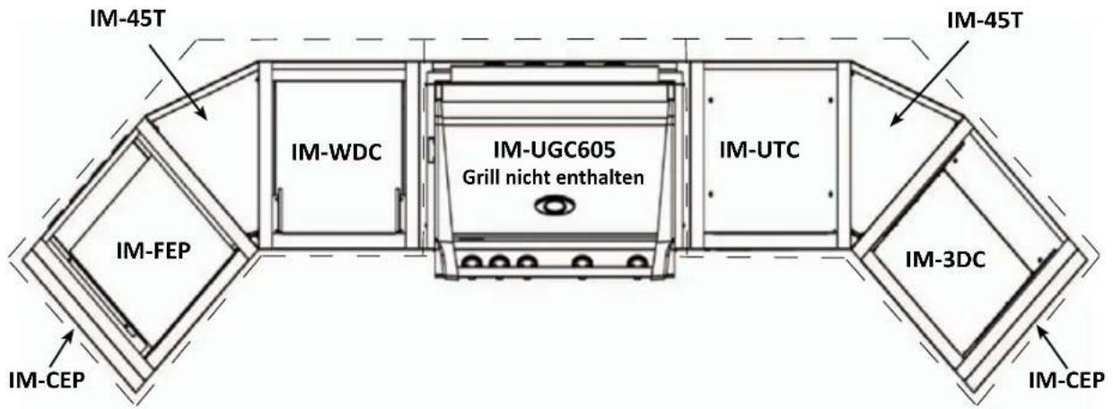IM-45T IM-WDC IM-UGC605 Grill nicht enthalten IM-UTC IM-FEP IM-3DC IM-CEP IM-45T IM-CEP