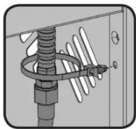 Napoleon LEX485RSIBP1 - Propane Only – Proper Hose Connection - 2
