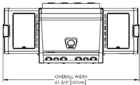 Napoleon LEX485RSIBP1 - Dimensions - 1