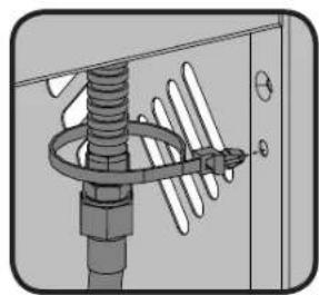 Napoleon LEX485RSIBP1 - Natural Gas Only – Proper Hose Connection - 1
