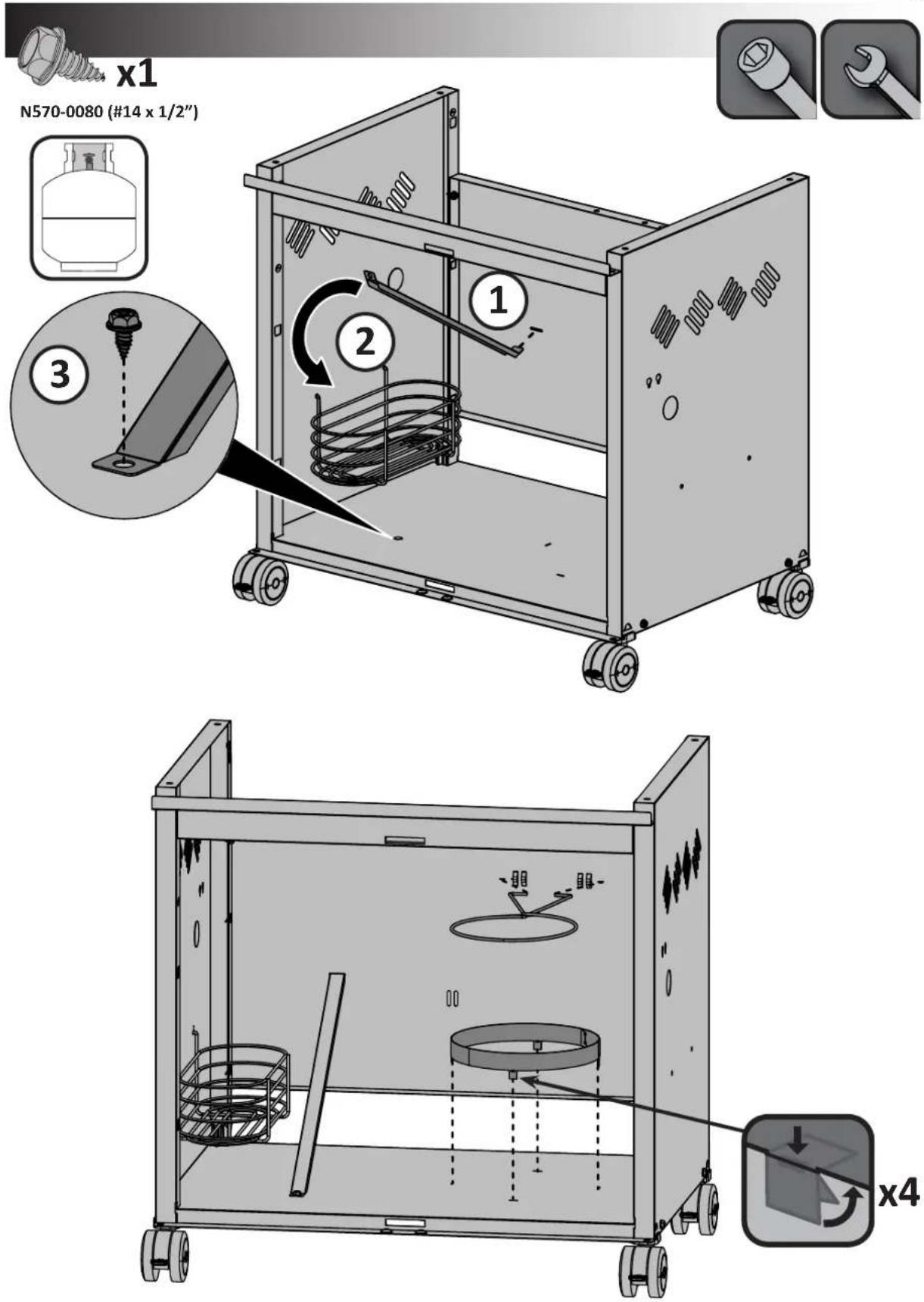 Napoleon LEX485RSIBP1 - TOOLS REQUIRED FOR ASSEMBLY (tools not included) OUTILS REQUIS POUR L'ASSEMBLAGE (outils non inclus) - 15