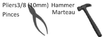Napoleon P500RSIBP1 - OUTILS REQUIS POUR L'ASSEMBLAGE (outils non inclus) - 3
