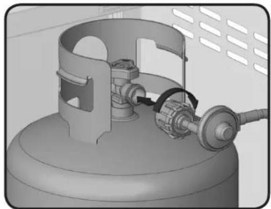 Napoleon P500RSIBP1 - Gas Hook-Up Instructions - 4