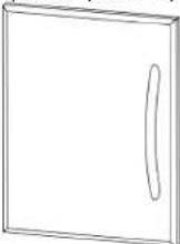 Napoleon BILEX730RBIN - BUILT-IN ACCESSORY OPENING DIMENSIONS - 1