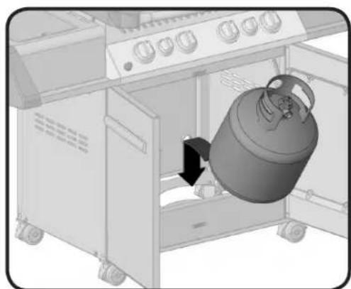 Napoleon P500RBN2 - Gas Hook-Up Instructions - 1