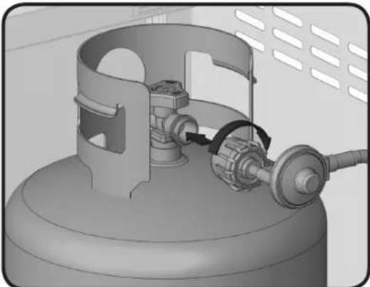 Napoleon P500RBN2 - Gas Hook-Up Instructions - 3