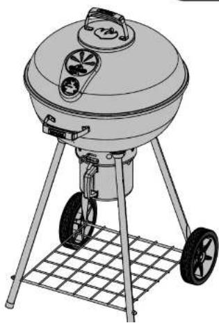Napoleon NK22LEG2 - GRILL AU CHARBON DE BOIS POUR L'EXTÉRIEUR - 4