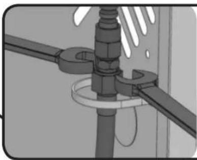 Napoleon T410SBP - 17.Natural Gas only-Proper Hose Connection - 3