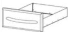 Napoleon BISZ300NFT - Dimensions d'ouverture pour les accessoires - 2