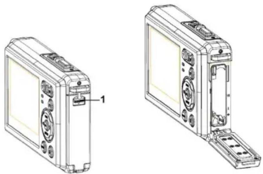 ROLLEI Sportsline 85 - Installation de la batterie - 1