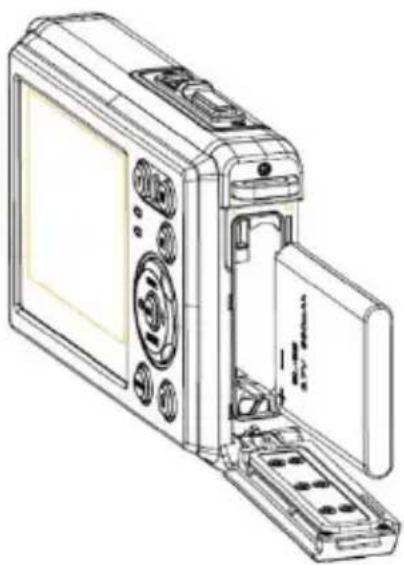 ROLLEI Sportsline 85 - Installere batteriet - 2