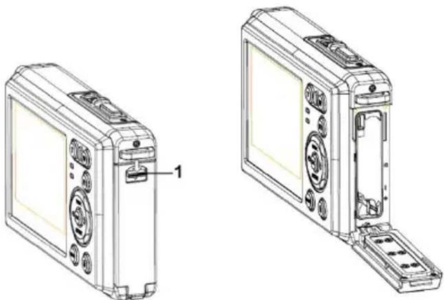 ROLLEI Sportsline 85 - Installera batteriet - 1