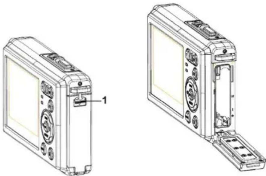 ROLLEI Sportsline 85 - Installere batteriet - 1