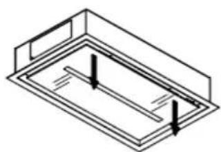 EICO Distante 120 W SM - CEILING STRIPE 75/45 SM - 1