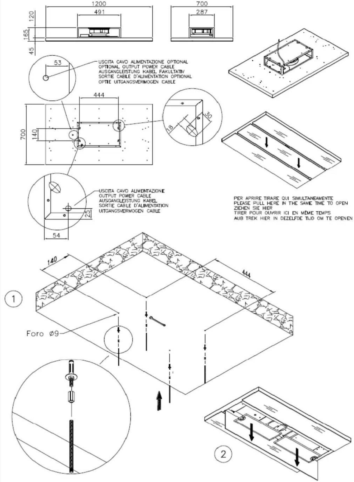 EICO Amt 20 Extern Motor - CEILING STRIPE R 120 - 1