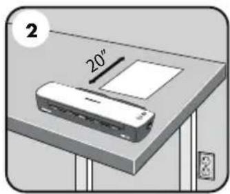 FELLOWES Sola 95 - QUICK START GUIDE - 2
