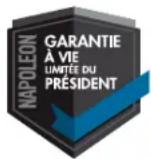 Napoleon BISZ300PFT - Garantie à Vie Limitée du Président des grils à gaz Napoléon - 2