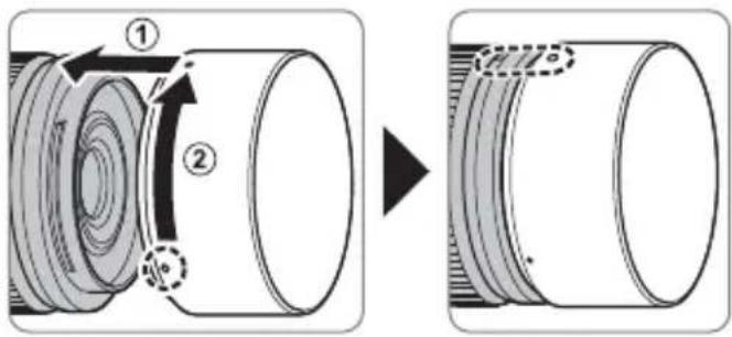 FUJIFILM XF 30mm f2.8 R LM WR Macro - De doppen verwijderen - 2