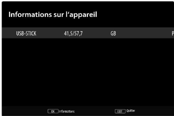 MEDION LIFE X15527 (MD 32245) - Menu informations sur l'appareil - 1