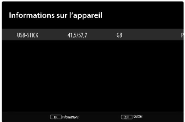 MEDION LIFE X14327 (MD 32243) - Menu informations sur l'appareil - 1