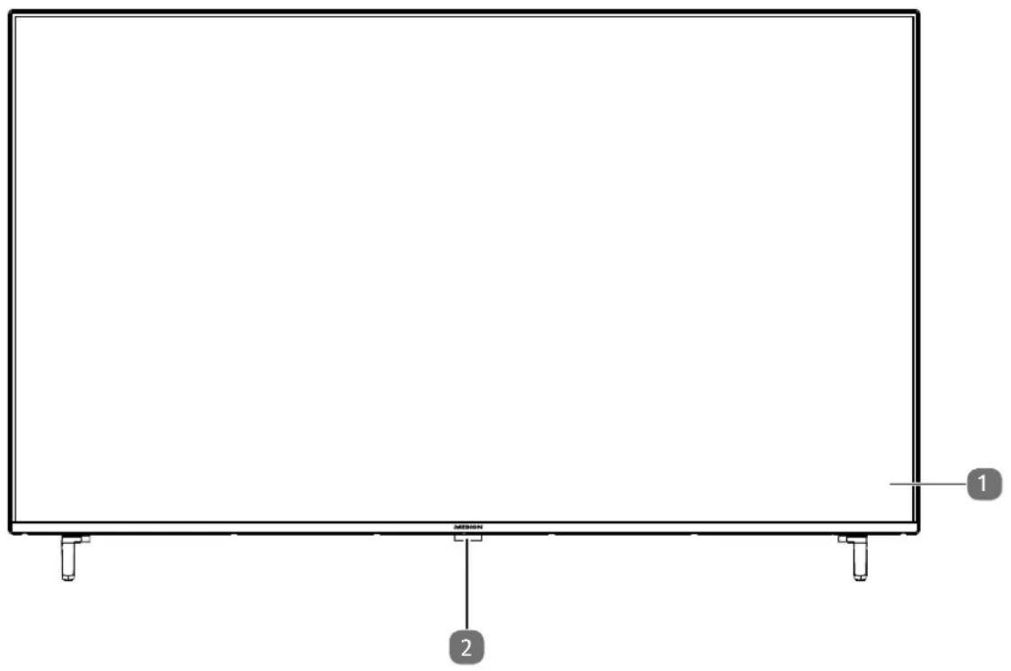 MEDION LIFE X14327 (MD 32243) - Face avant - 1