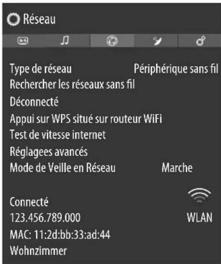 MEDION LIFE X14313 (MD 31221) - Menu Réseau - 1