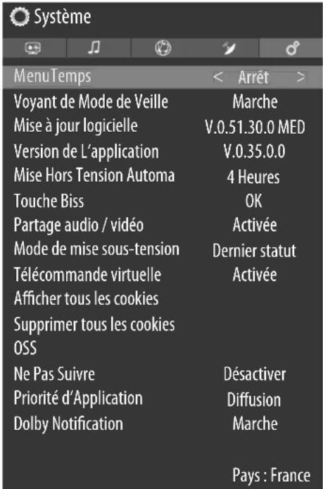 MEDION LIFE X14313 (MD 31221) - Menu Système - 15