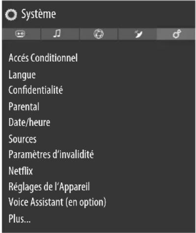 MEDION LIFE X14313 (MD 31221) - Menu Système - 2