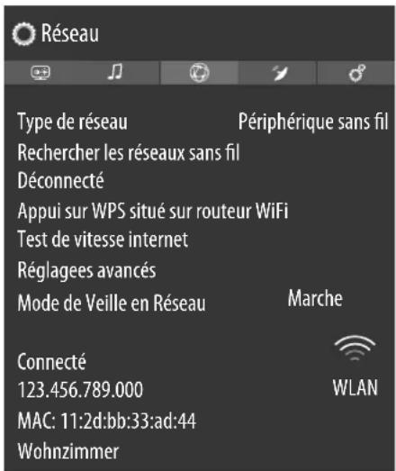MEDION LIFE X14317 (MD 31406) - Menu Réseau - 1