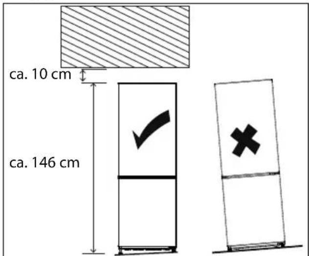 MEDION MD 37339 - Posizionamento dell'apparecchio - 2
