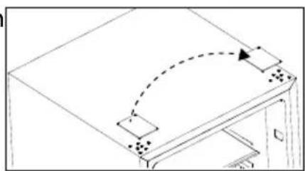 MEDION MD 37339 - Inversion du sens d'ouverture de la porte - 2