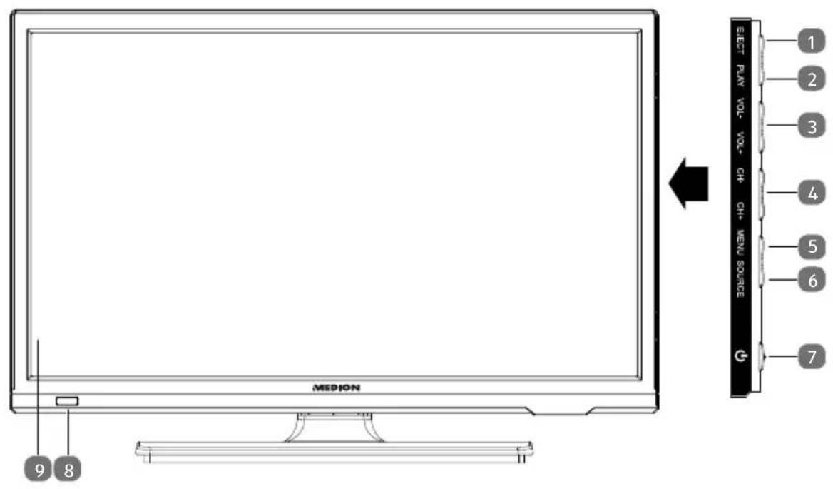 MEDION LIFE E12415 (MD 20019) - Vue avant - 1