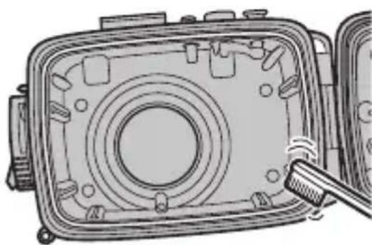 FUJIFILM WPFXF500 - Exemples des particules étrangères et de dommages - 7