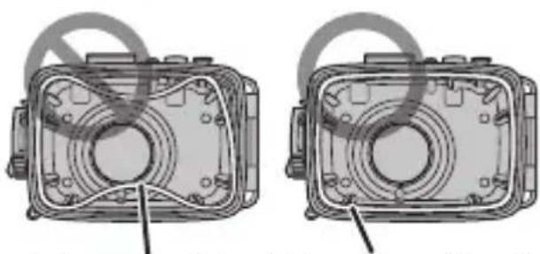 FUJIFILM WPFXF500 - Posez le joint torique du côté avant (blanc). - 2